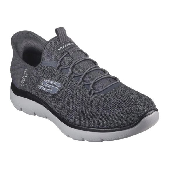 Skechers   Men's   Summits   -   Key   Pace,   232469   Charcoal   Sneaker - Picture 3 of 4